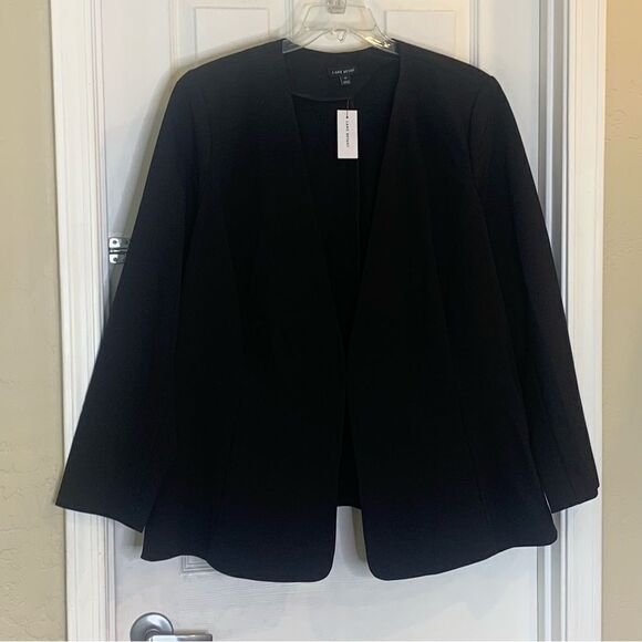Lane Bryant Black Blazer Size 28 - Picture 3 of 12